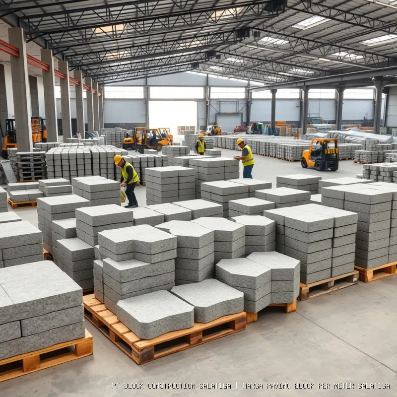 harga paving block per meter Salatiga