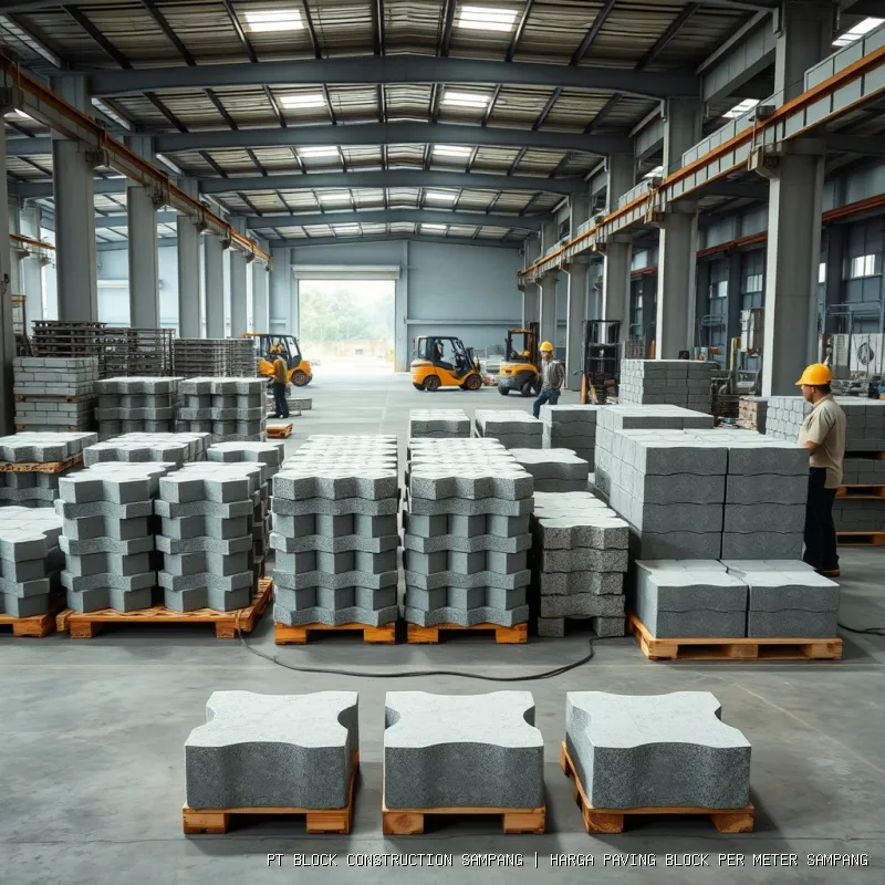 harga paving block per meter Sampang