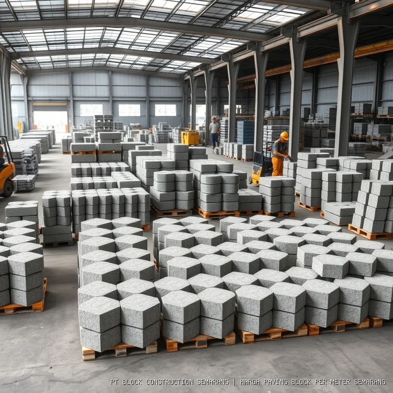 harga paving block per meter Semarang