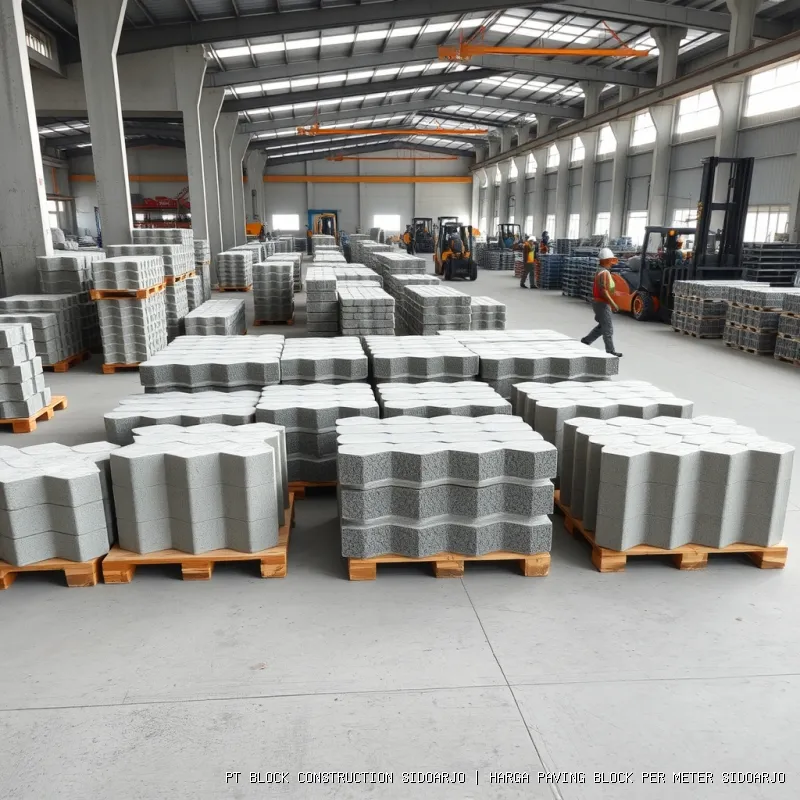 harga paving block per meter Sidoarjo