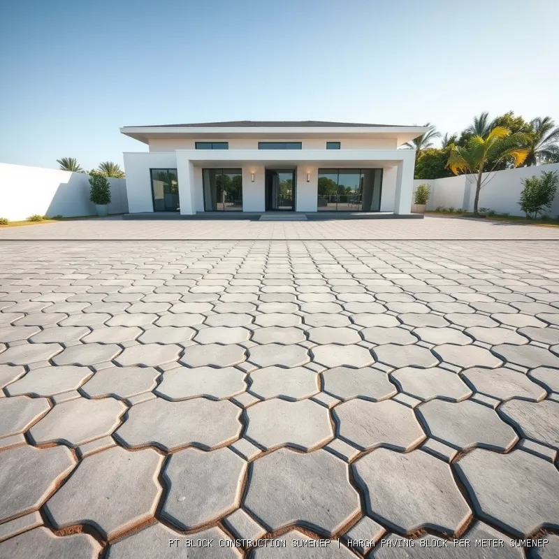 harga paving block per meter Sumenep