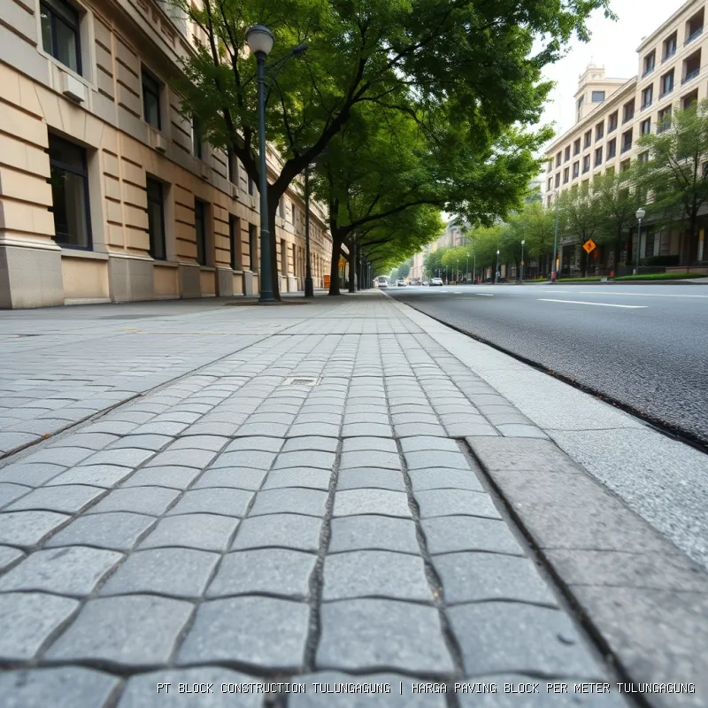 harga paving block per meter Tulungagung