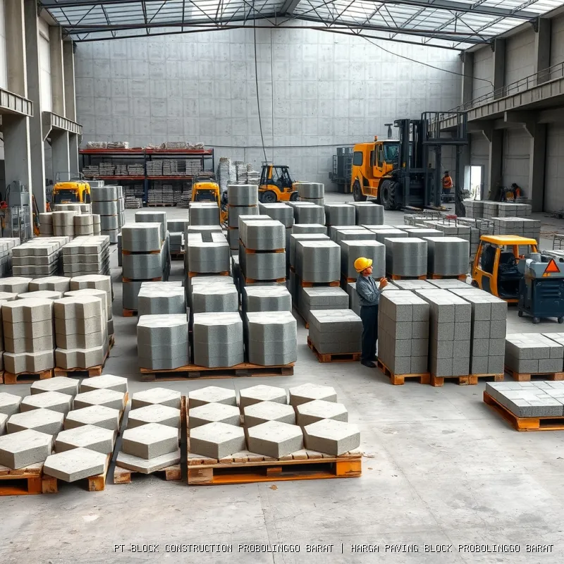 harga paving block Probolinggo Barat