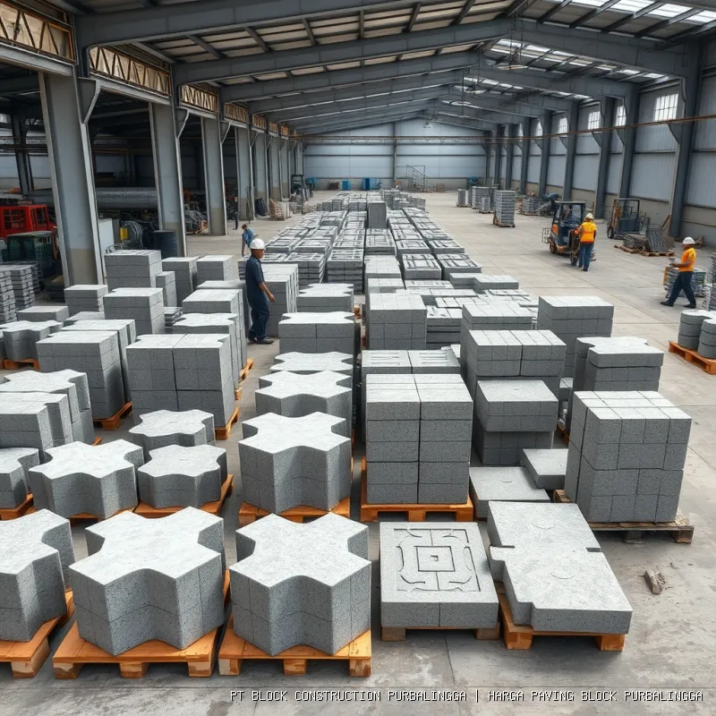 harga paving block Purbalingga