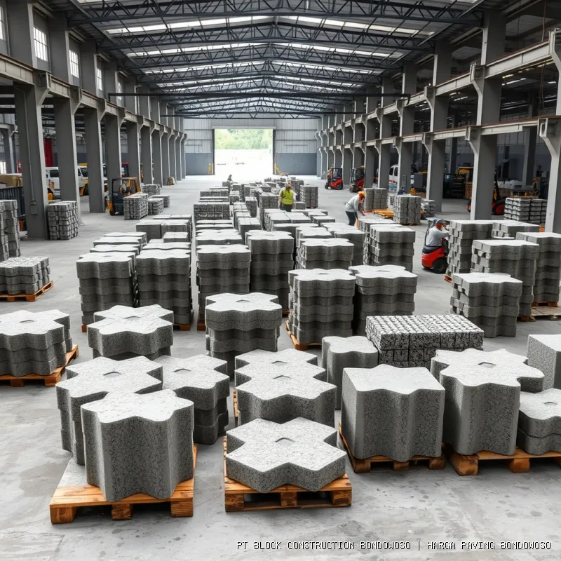 harga paving Bondowoso