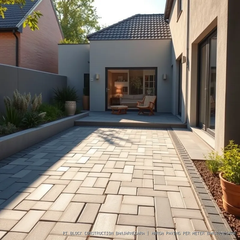 harga paving per meter Banjarnegara