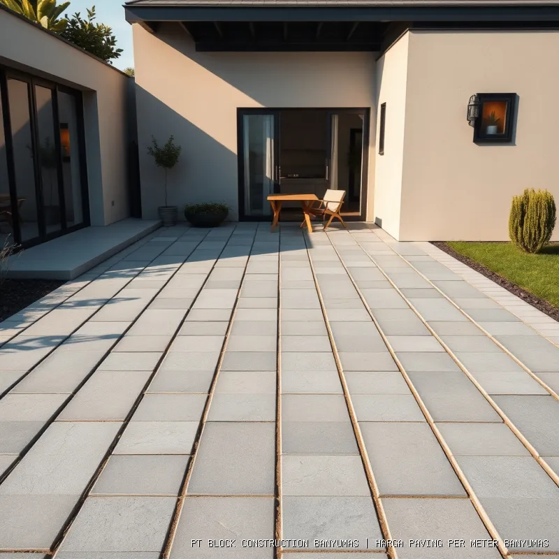 harga paving per meter Banyumas