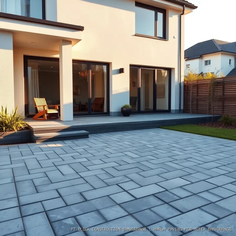 harga paving per meter Banyuwangi
