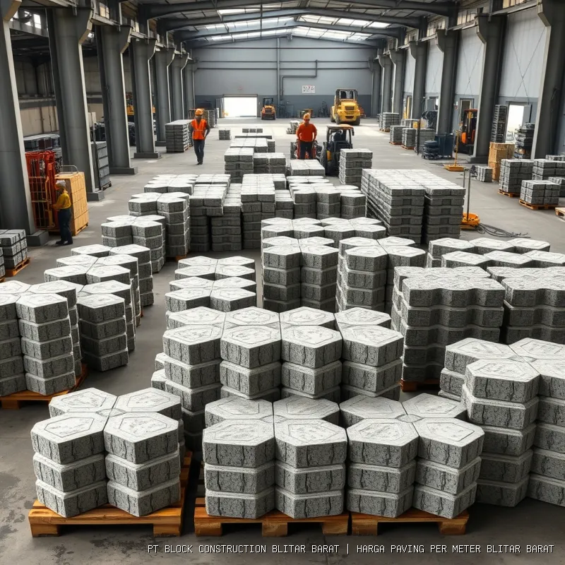 harga paving per meter Blitar Barat