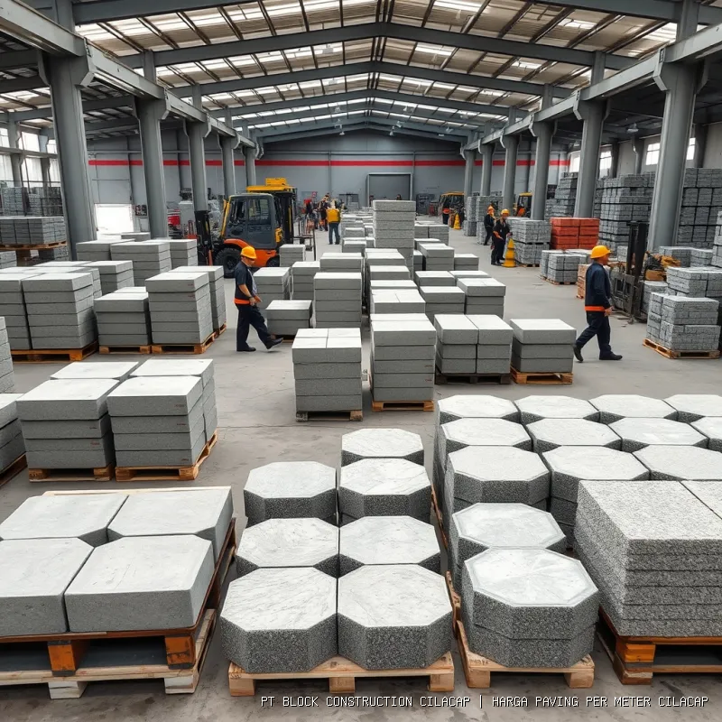 harga paving per meter Cilacap
