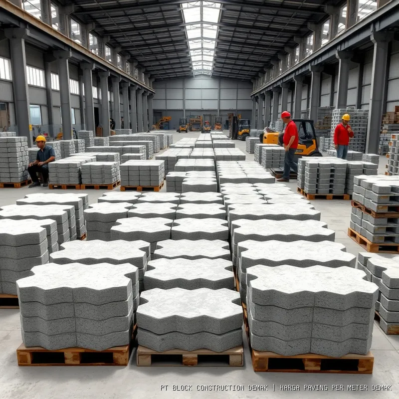 harga paving per meter Demak
