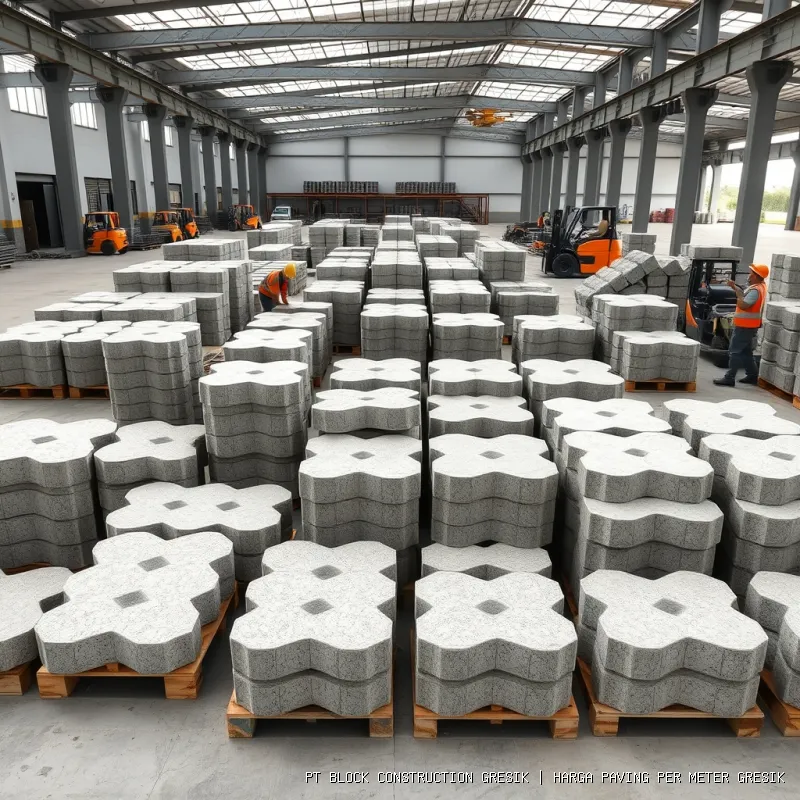 harga paving per meter Gresik
