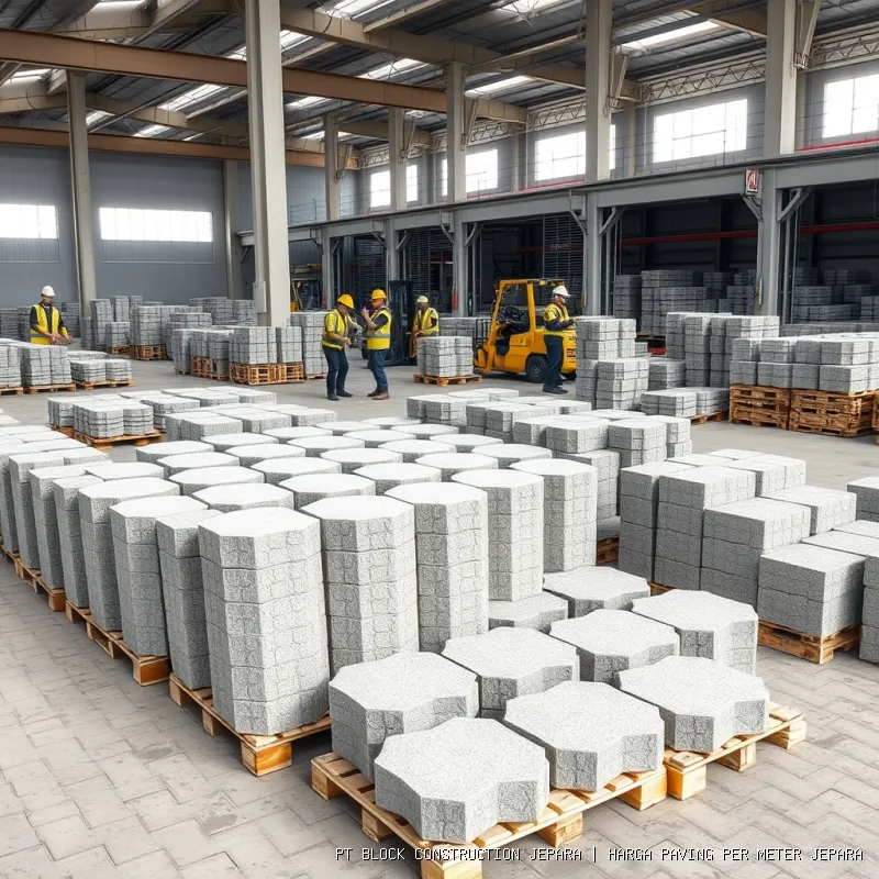 harga paving per meter Jepara
