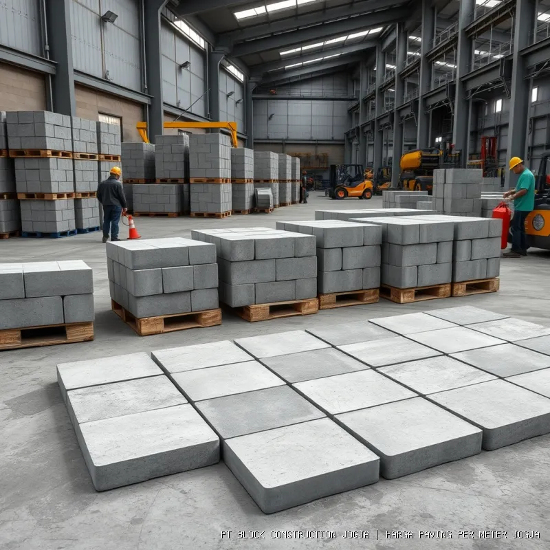 harga paving per meter Jogja