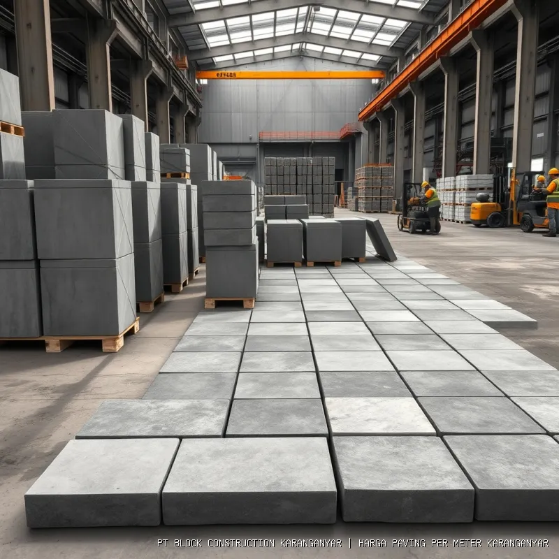 harga paving per meter Karanganyar