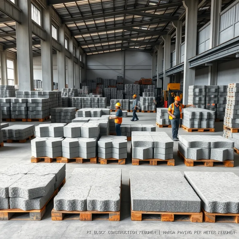 harga paving per meter Kebumen