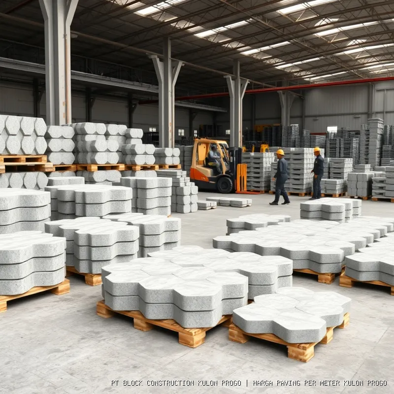 harga paving per meter Kulon Progo