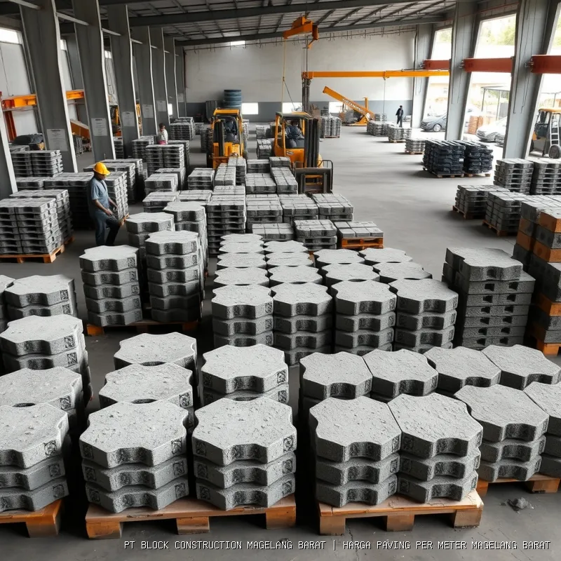 harga paving per meter Magelang Barat