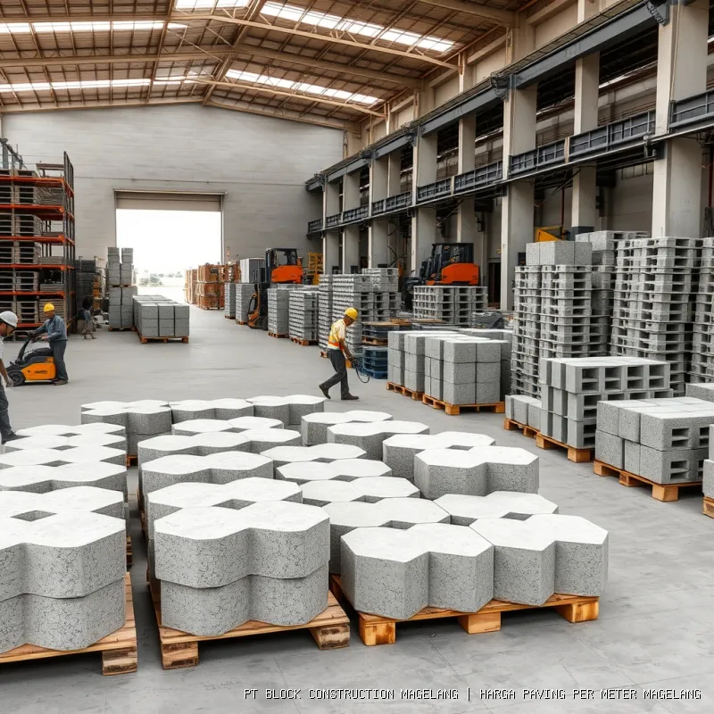 harga paving per meter Magelang
