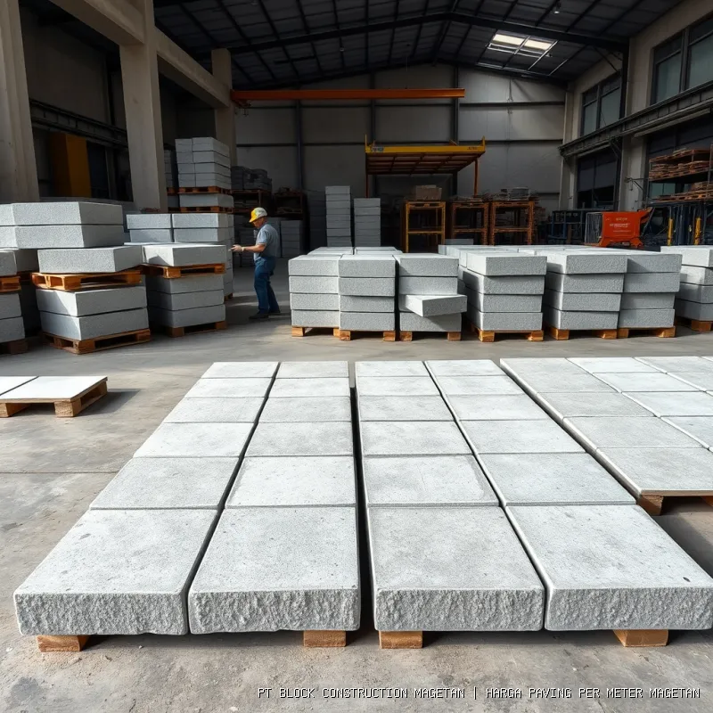 harga paving per meter Magetan