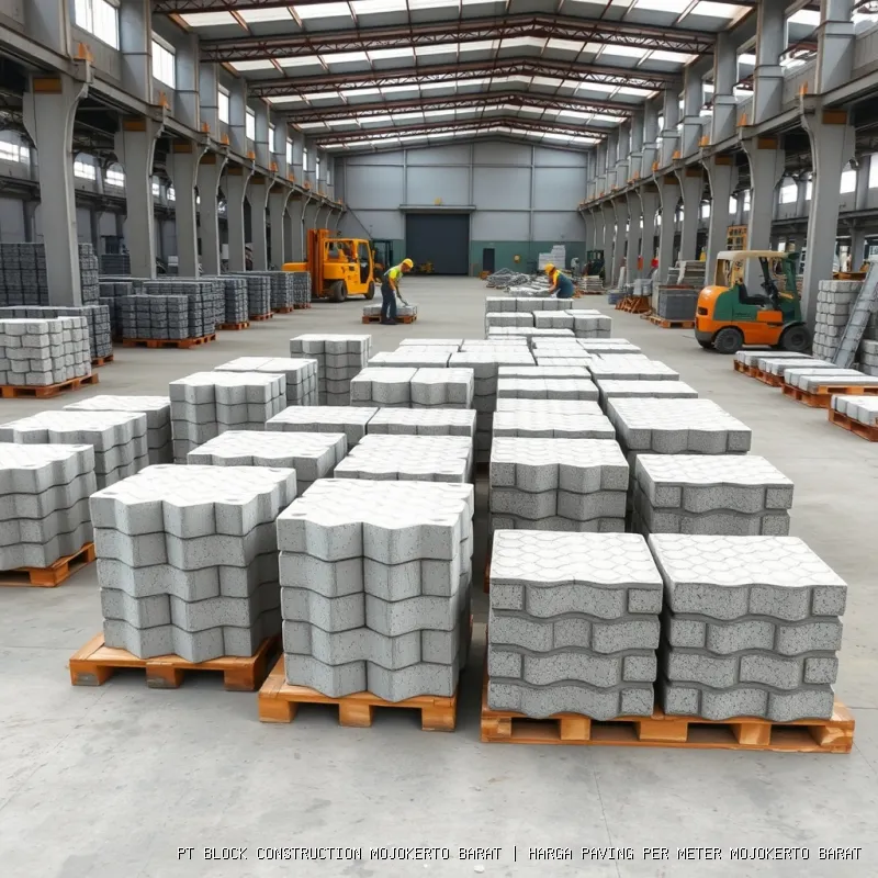 harga paving per meter Mojokerto Barat