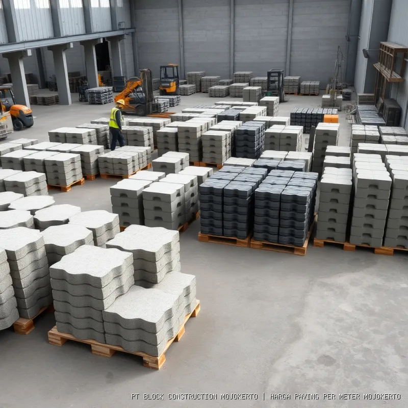 harga paving per meter Mojokerto
