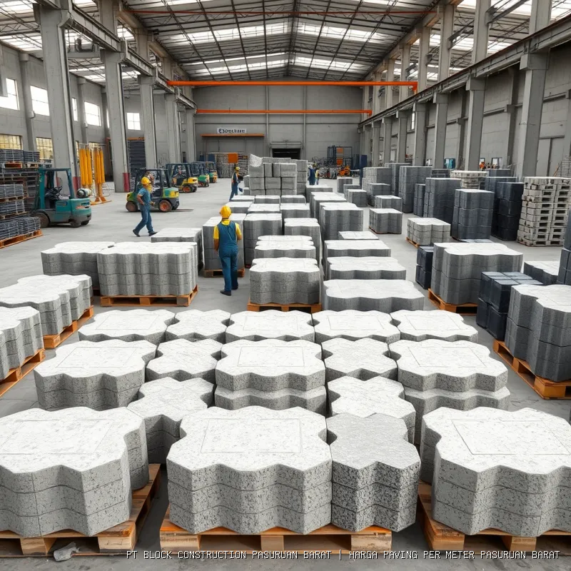 harga paving per meter Pasuruan Barat