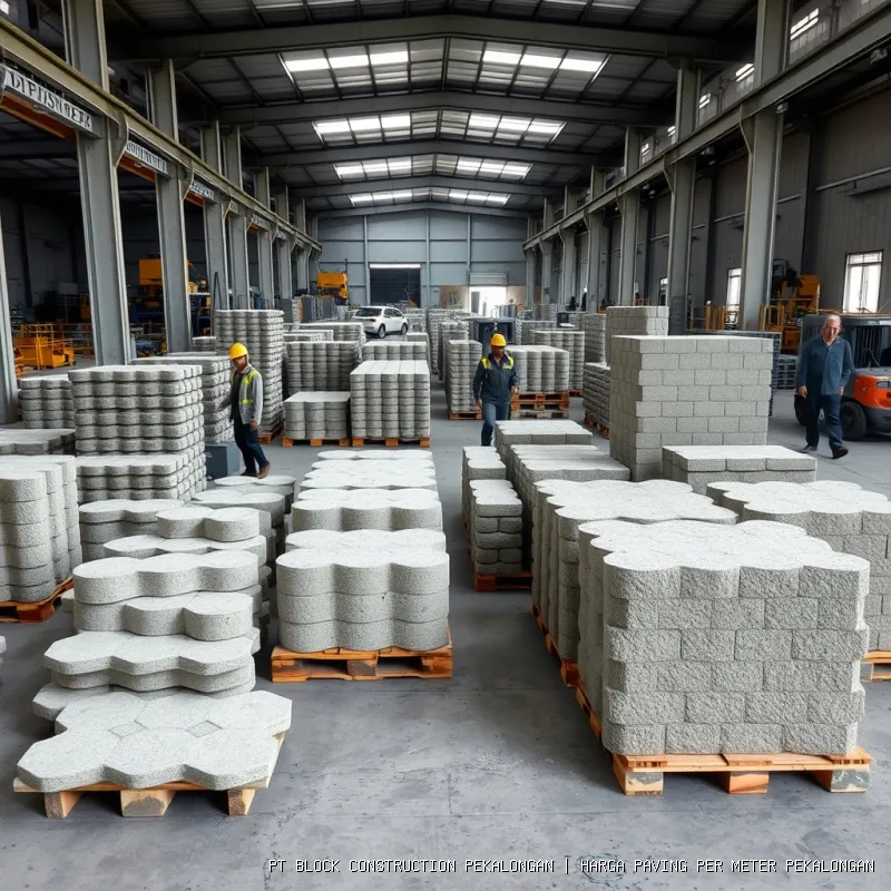 harga paving per meter Pekalongan