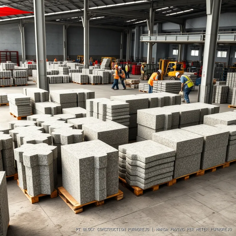 harga paving per meter Purworejo