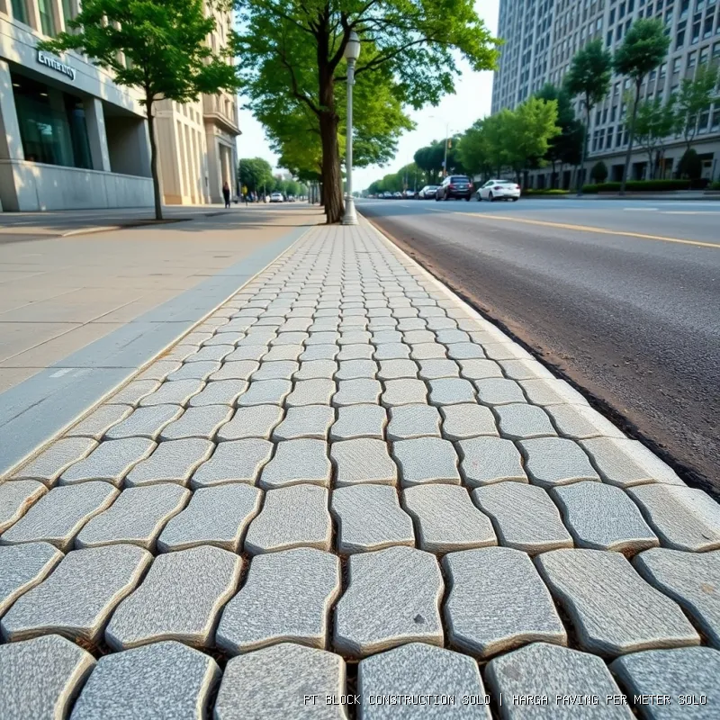 harga paving per meter Solo