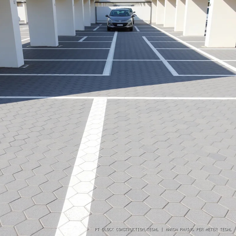 harga paving per meter Tegal