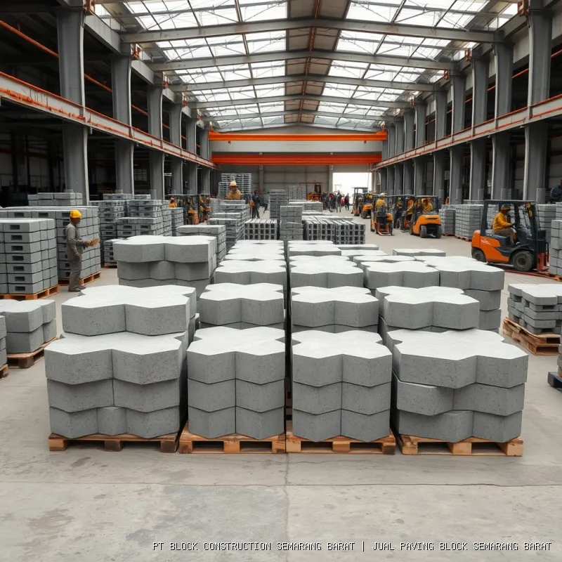 jual paving block Semarang Barat