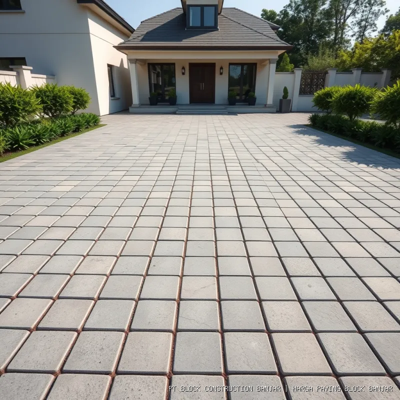 harga paving block Banjar