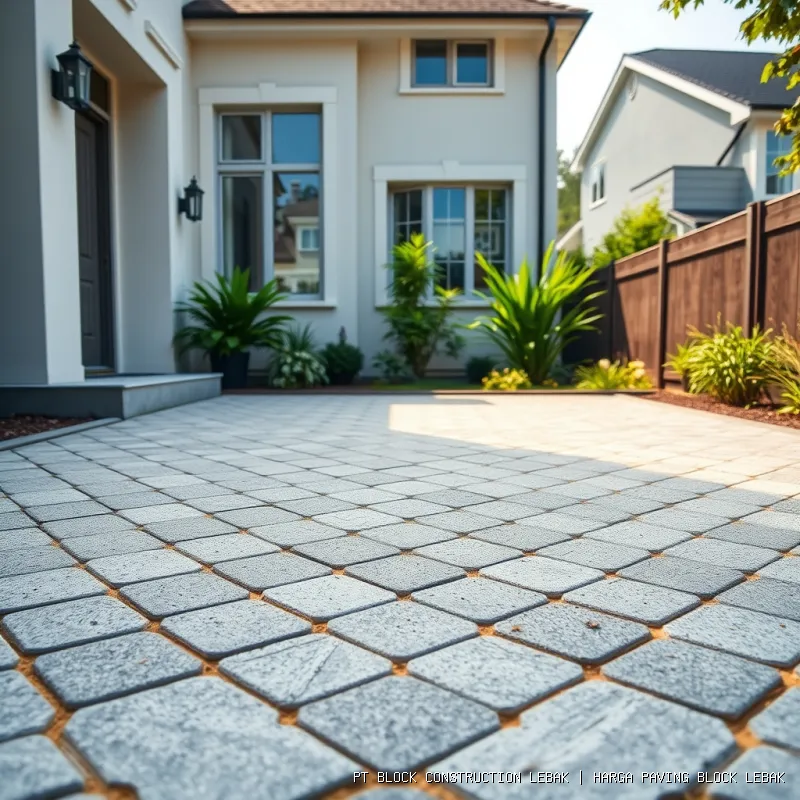 harga paving block Lebak