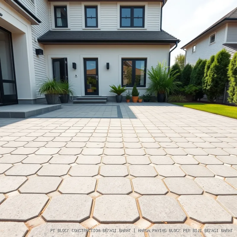 harga paving block per biji Bekasi Barat