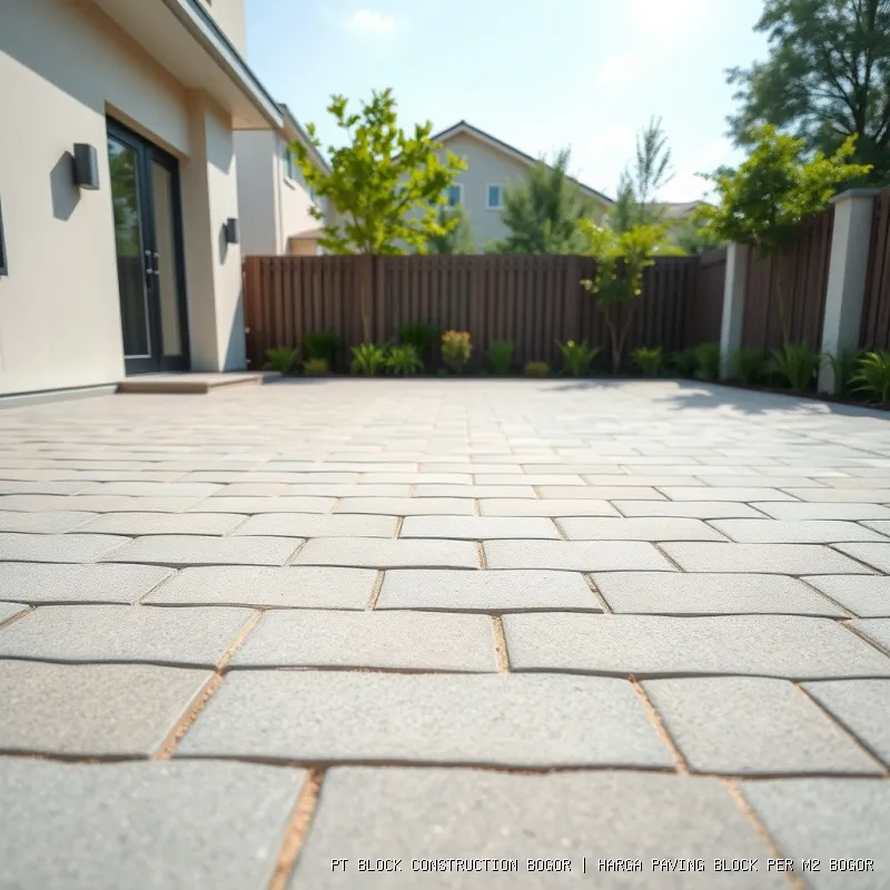 harga paving block per m2 Bogor
