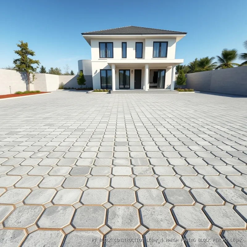 harga paving block per m2 Lebak