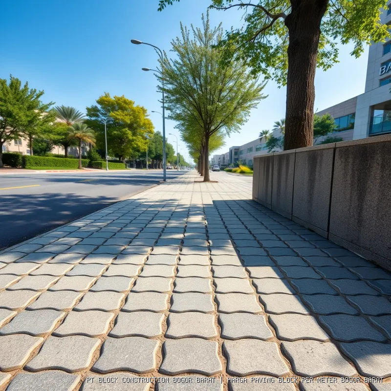 harga paving block per meter Bogor Barat