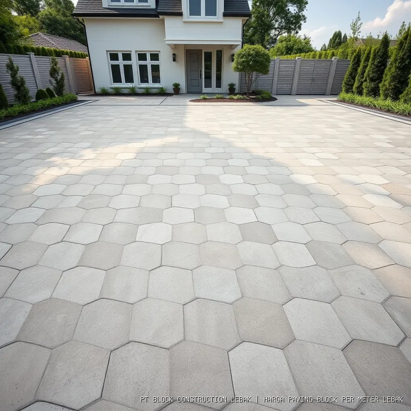 harga paving block per meter Lebak