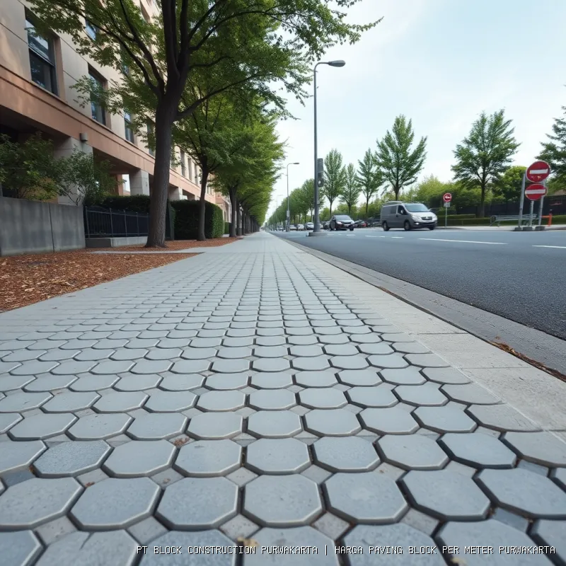 harga paving block per meter Purwakarta