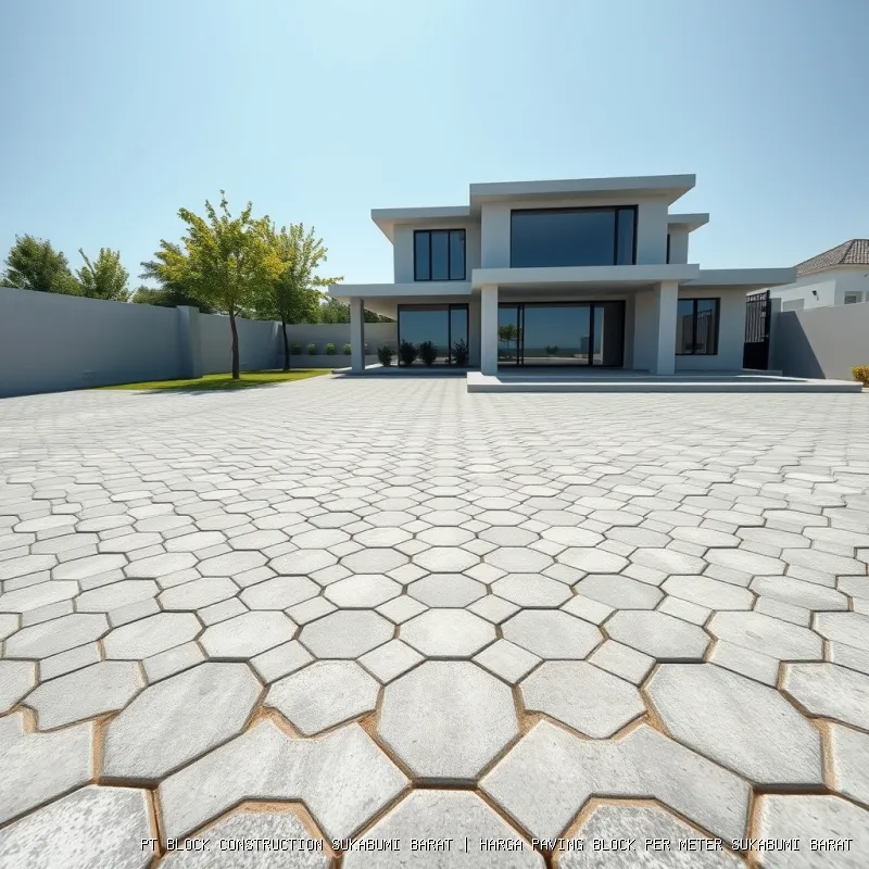 harga paving block per meter Sukabumi Barat