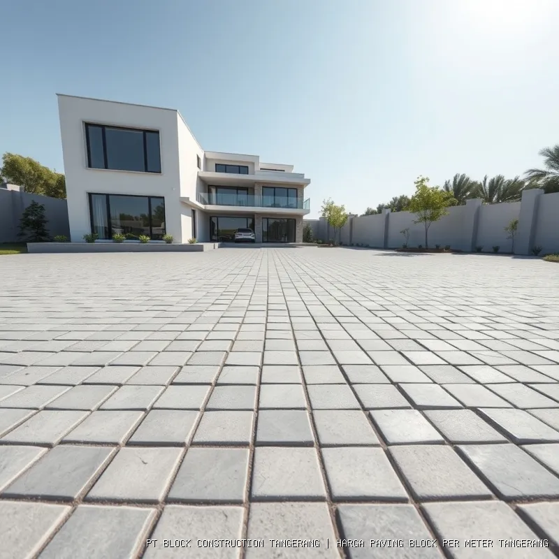 harga paving block per meter Tangerang