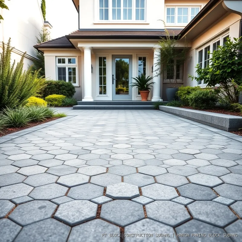 harga paving block Subang