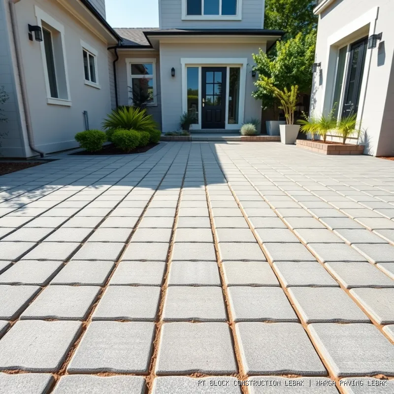 harga paving Lebak
