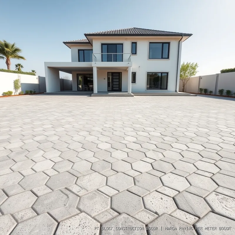 harga paving per meter Bogor