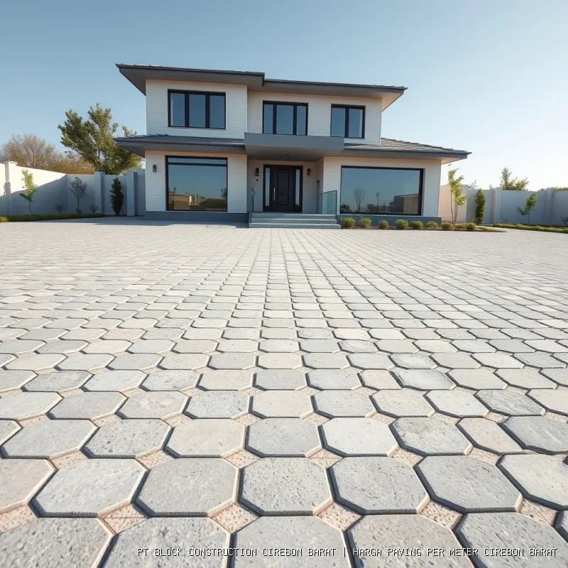 harga paving per meter Cirebon Barat