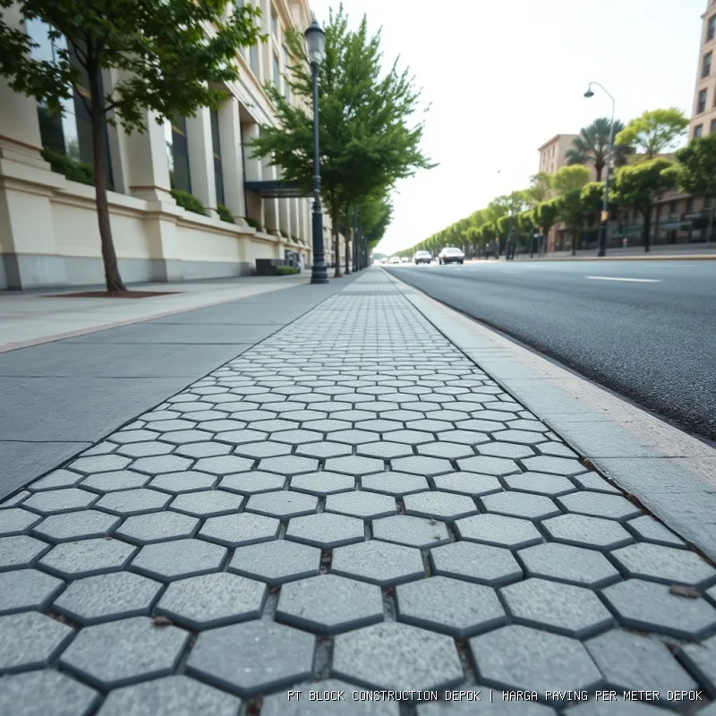 harga paving per meter Depok
