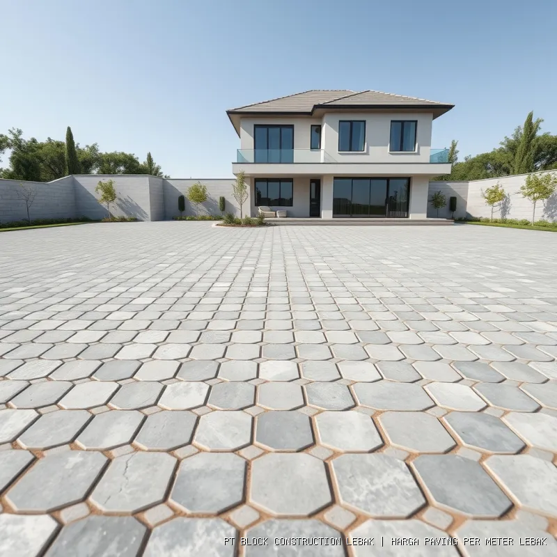 harga paving per meter Lebak