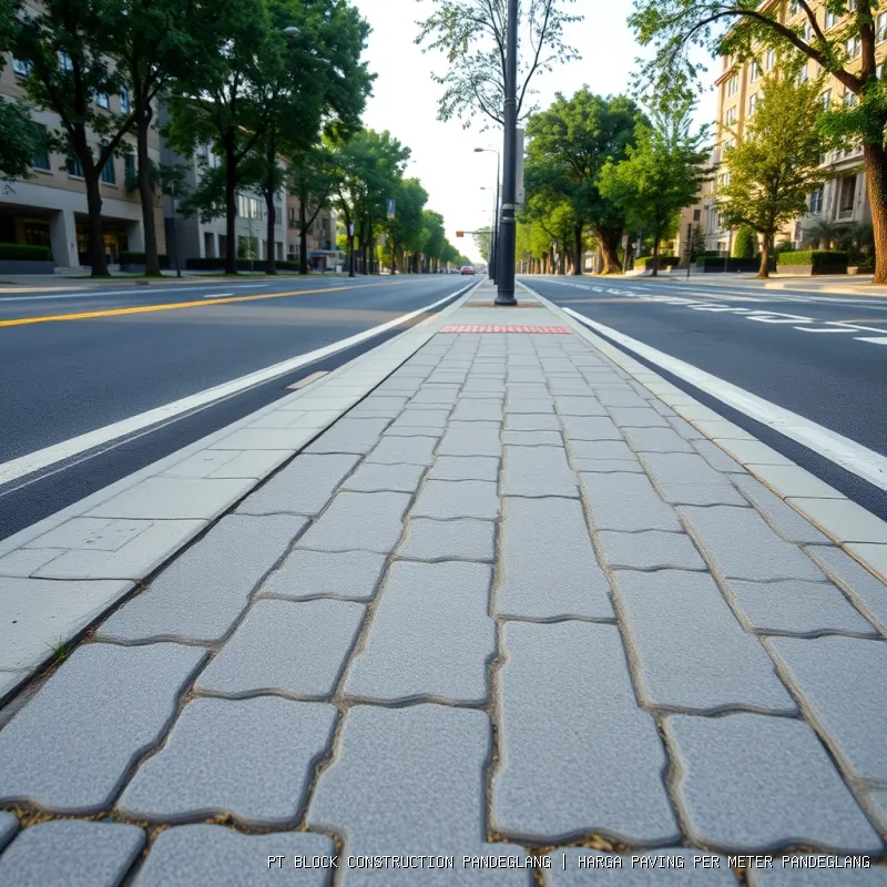 harga paving per meter Pandeglang