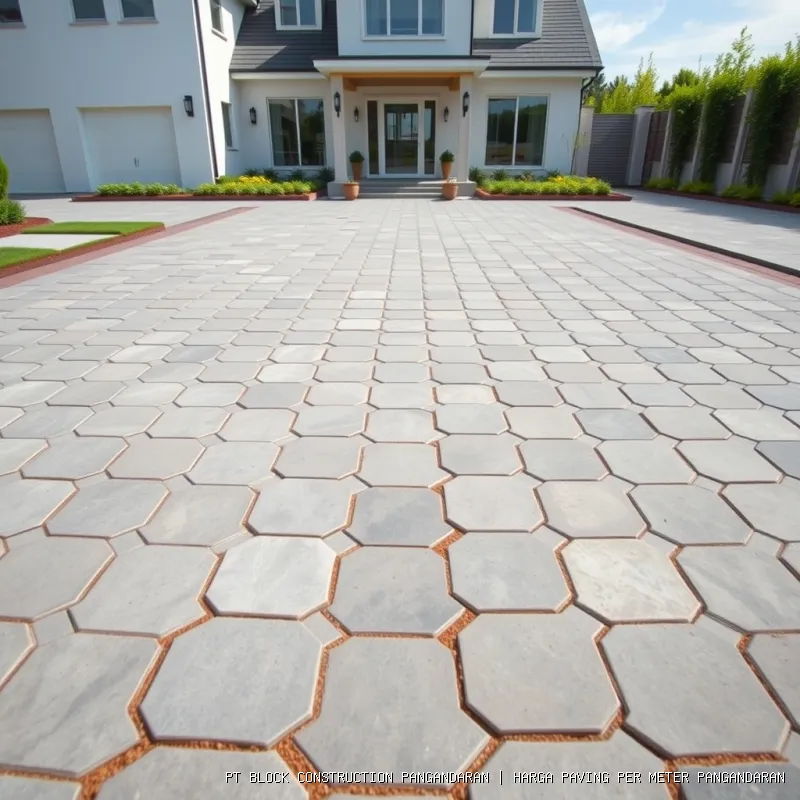 harga paving per meter Pangandaran